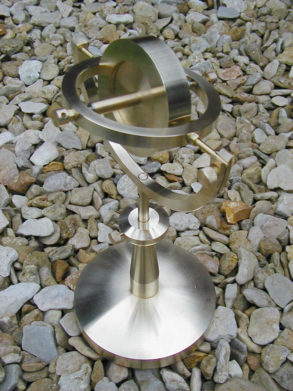 Solid Brass Lecture Gyroscope